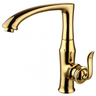 Смеситель для кухни LEMARK Brava LM4705G золотой