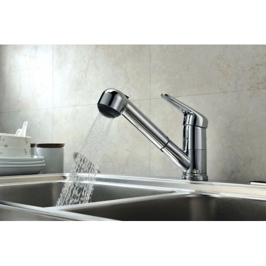 Смеситель для кухни LEMARK Luna LM4150C с вытяжным изливом