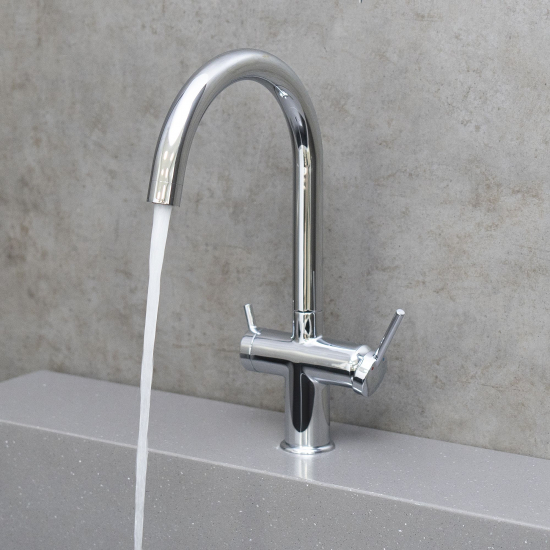 Смеситель для кухни LEMARK Minima LM3861C с краном для питьевой воды