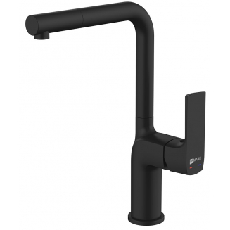 Смеситель для кухни LEMARK Ursus LM7205BL чёрный