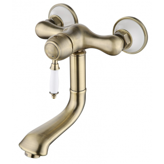 Смеситель для кухни LEMARK Villa LM4811B настенный, бронза