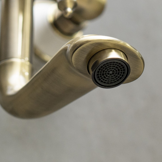 Смеситель для кухни LEMARK Villa LM4811B настенный, бронза