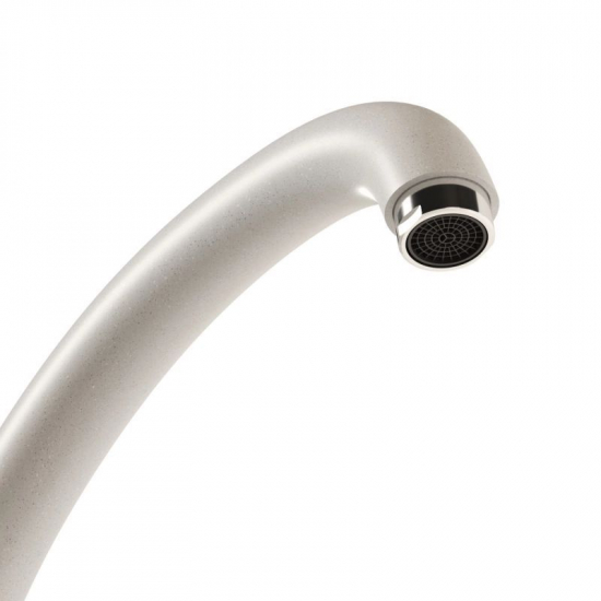 Смеситель для кухни MIXLINE ML-GS01 (341) ультра-белый