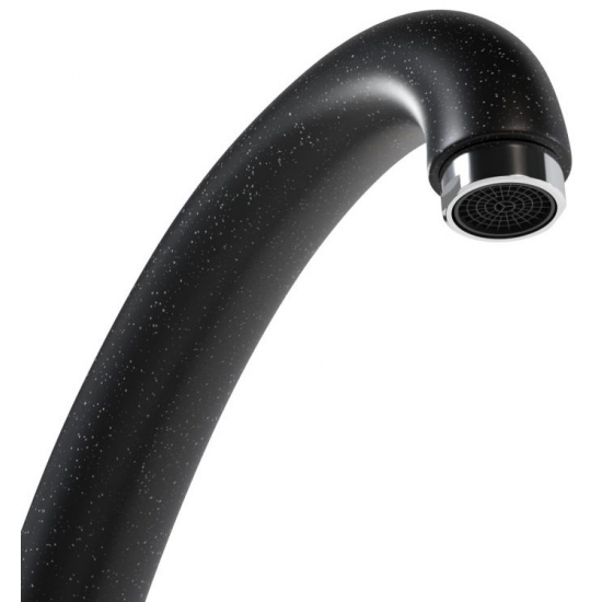 Смеситель для кухни MIXLINE ML-GS02 (308) чёрный