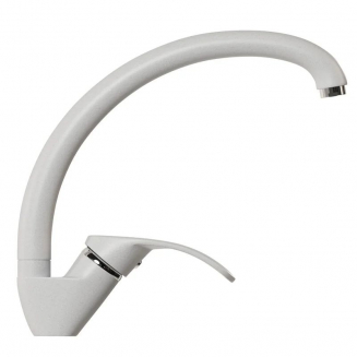 Смеситель для кухни MIXLINE ML-GS02 (341) ультра-белый