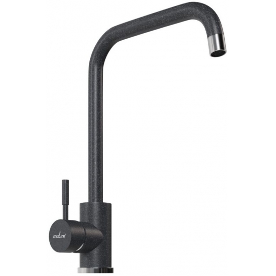 Смеситель для кухни MIXLINE ML-GS12 (309) тёмно-серый