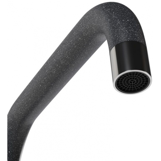 Смеситель для кухни MIXLINE ML-GS12 (309) тёмно-серый
