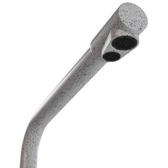 Смеситель для кухни MIXLINE ML-GS13 (310) с краном для питьевой воды, серый