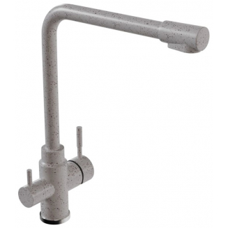 Смеситель для кухни MIXLINE ML-GS13 (328) с краном для питьевой воды, бежевый