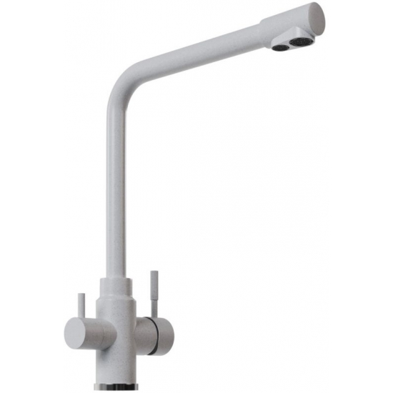 Смеситель для кухни MIXLINE ML-GS13 (341) с краном для питьевой воды, молоко