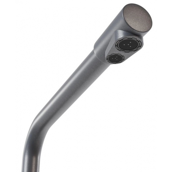 Смеситель для кухни MIXLINE ML-GS13 (342) с краном для питьевой воды, графит