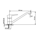 Смеситель для кухни MIXLINE ML06-03 (без подводки)