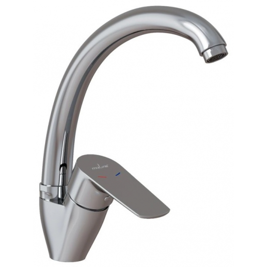 Смеситель для кухни MIXLINE ML14-031 хром