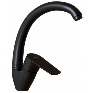 Смеситель для кухни MIXLINE ML14-031BL чёрный