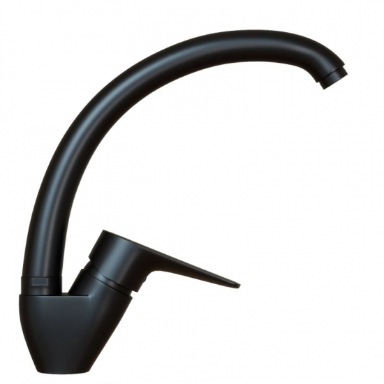 Смеситель для кухни MIXLINE ML14-031BL чёрный