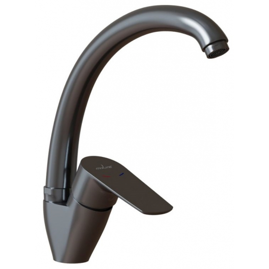 Смеситель для кухни MIXLINE ML14-031GR графит