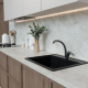 Смеситель для кухни MIXLINE ML14-031GR графит