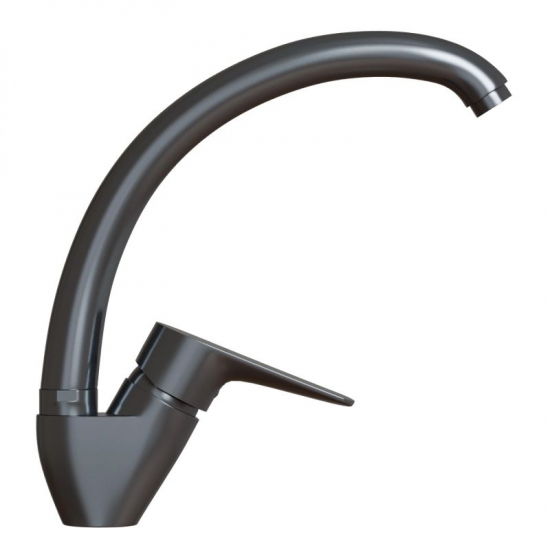 Смеситель для кухни MIXLINE ML14-031GR графит