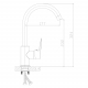 Смеситель для кухни MIXLINE ML14-032 хром
