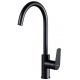 Смеситель для кухни MIXLINE ML14-032BL чёрный