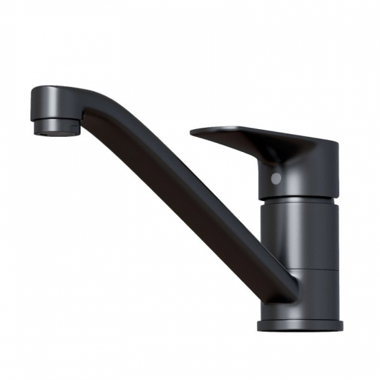 Смеситель для кухни MIXLINE ML14-03GR графит