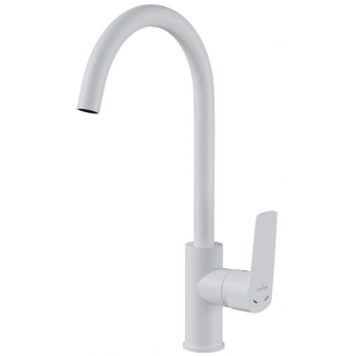 Смеситель для кухни MIXLINE ML15-031W белый