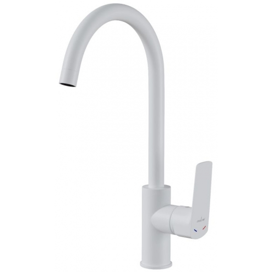 Смеситель для кухни MIXLINE ML15-031W белый