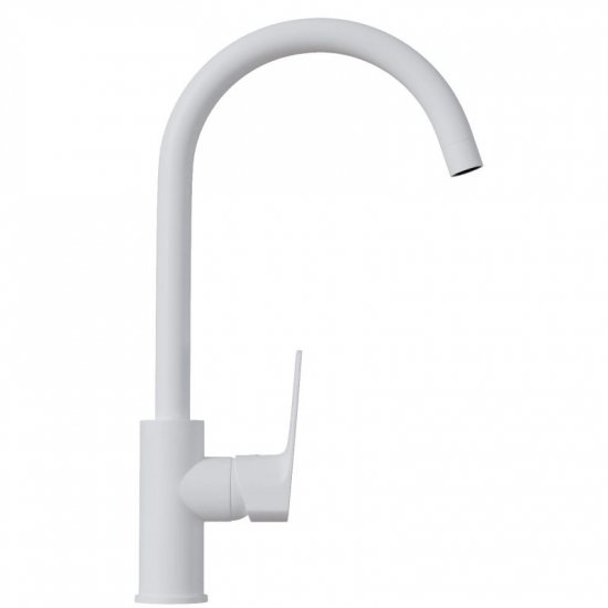 Смеситель для кухни MIXLINE ML15-031W белый