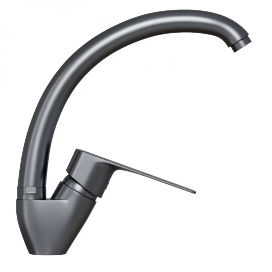 Смеситель для кухни MIXLINE ML15-032GR графит