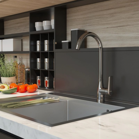 Смеситель для кухни MIXLINE Plus Comfort ML29-032 хром