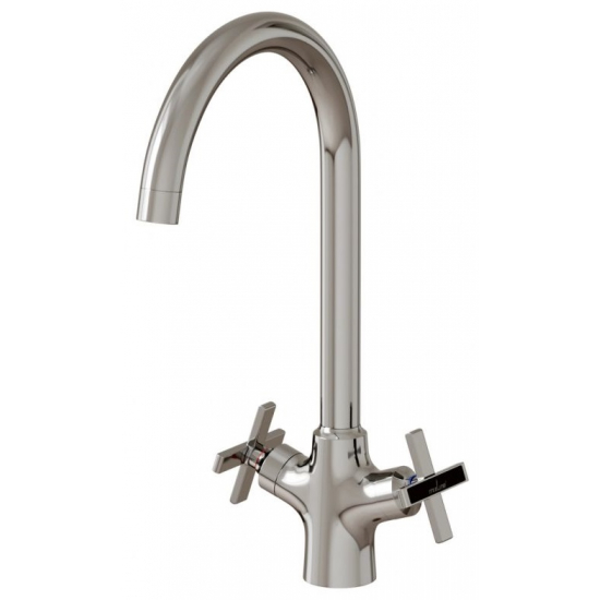 Смеситель для кухни MIXLINE Plus Cross ML37-032 хром