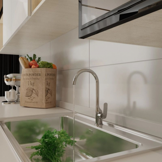 Смеситель для кухни MIXLINE Plus Elegant ML21-032 хром