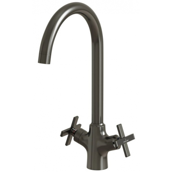 Смеситель для кухни MIXLINE Plus Graphite ML38-032 графит