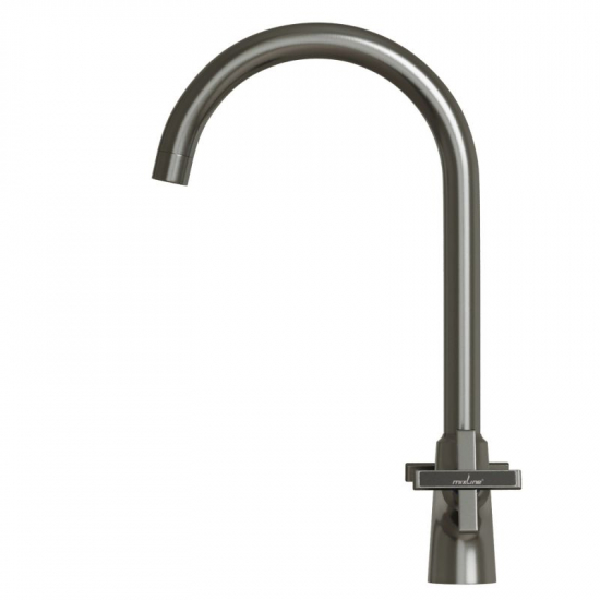 Смеситель для кухни MIXLINE Plus Graphite ML38-032 графит