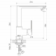 Смеситель для кухни MIXLINE Plus Life ML26-032 хром