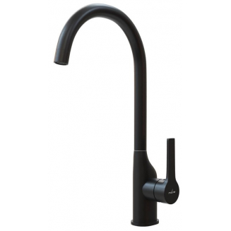 Смеситель для кухни MIXLINE Plus Round Black ML23-032 чёрный