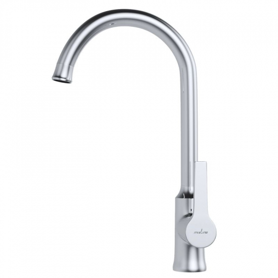 Смеситель для кухни MIXLINE Plus Round ML22-032 хром