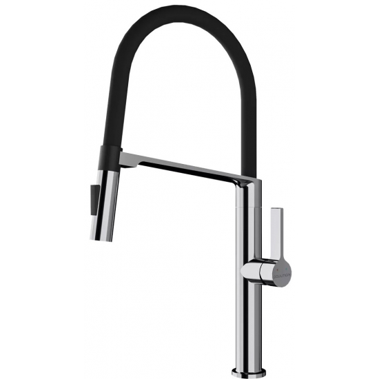 Смеситель для кухни PAULMARK Barrel Metallum с гибким изливом