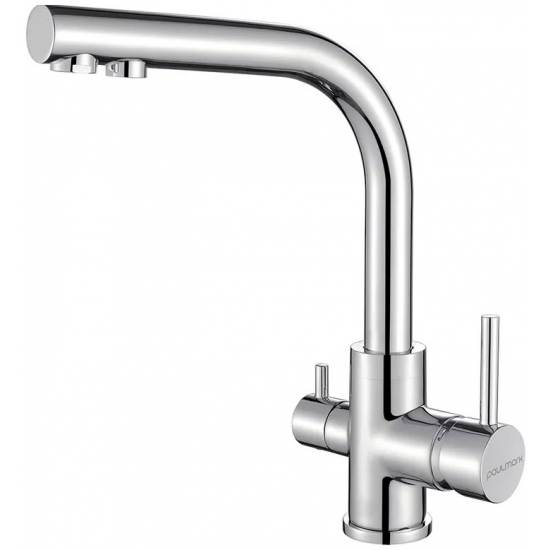 Смеситель для кухни PAULMARK Essen Metallum с краном для питьевой воды