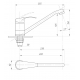Смеситель для кухни ПСМ-104-31