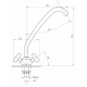 Смеситель для кухни ПСМ-117-80