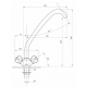 Смеситель для кухни ПСМ-120-03