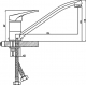 Смеситель для кухни ROSSINKA B35-21