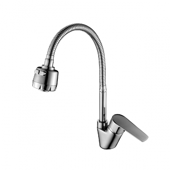 Смеситель для кухни с гибким изливом ROSSINKA S35-26