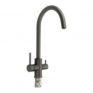 Смеситель для кухни с подключением к фильтру MAGNUS М9121 графит