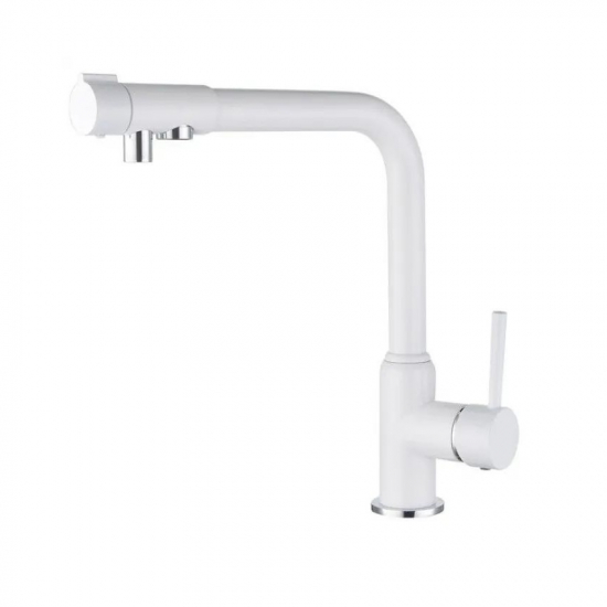 Смеситель для кухни с подключением к фильтру с питьевой водой KAISER Teka 13044-10 белый