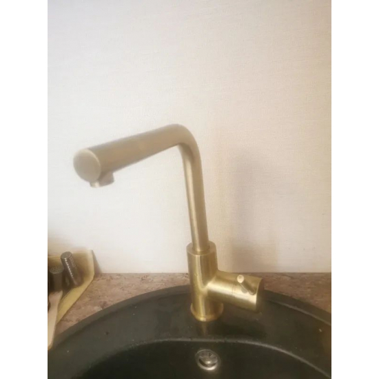 Смеситель для кухни с подключением к фильтру с питьевой водой KAISER Teka 13044-3 бронза