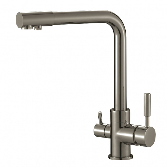 Смеситель для кухни с подключением к фильтру с питьевой водой SAVOL S-L1801L сатин