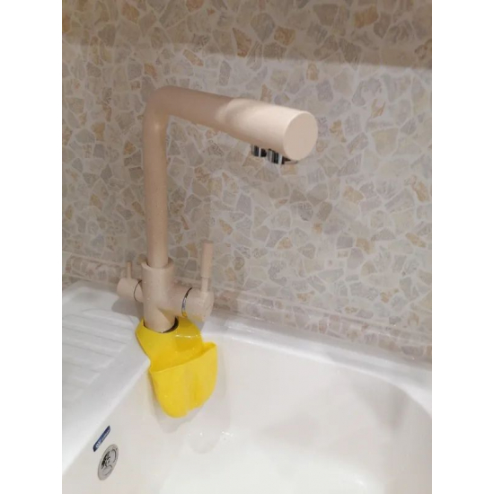 Смеситель для кухни с подключением к фильтру с питьевой водой SAVOL S-L1801Y бежевый