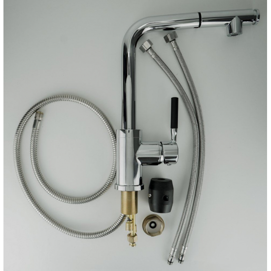 Смеситель для кухни с выдвижным изливом ESKO Kitchen K12